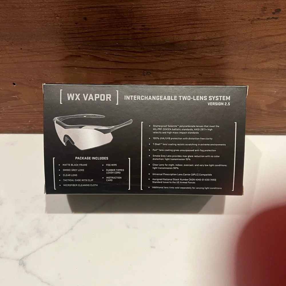 🔥‼️BRAND NEW Vapor Interchangeable Lens Glasses - Gray‼️🔥